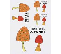 Azeeda 4 x 'I Hear You're A Fungi' Temporary Tattoos (TO00101076)