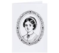 Azeeda 4 x 'Jane Austen' Gift Tags (GI00100968) | Present Labels for Birthdays, Christmas, Weddings and Parties