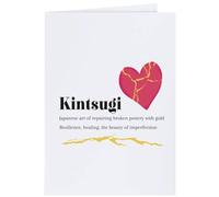 Azeeda 4 x 'Kintsugi Heart' Gift Tags/Labels (GI00140062)
