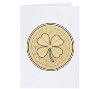 Azeeda 4 x 'Lucky Penny' Gift Tags/Labels (GI00132526)