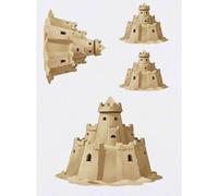 Azeeda 4 x 'Sand Castle' Temporary Tattoos (TO00101758)