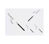 Azeeda 4 x 'Sending Love To You' Temporary Tattoos - Water Resistant, Skin-Safe, Non-Toxic Transfers, Mixed Sizes (TO00095548)