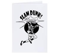 Azeeda 4 x 'Slam Dunk' Gift Tags/Labels (GI00133570)