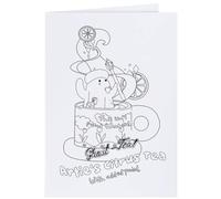 Azeeda 4 x 'Teacup Ghost Artie The Painter' Gift Tags/Labels (GI00131047)