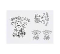 Azeeda 4 x 'This is How I Roll' Temporary Tattoos - Water Resistant, Skin-Safe, Non-Toxic Transfers, Mixed Sizes (TO00089690)