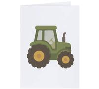 Azeeda 4 x 'Tractor' Gift Tags/Labels (GI00141994)