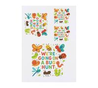 Azeeda 4 x 'We're Going On a Bug Hunt' Temporary Tattoos - Water Resistant, Skin-Safe, Non-Toxic Transfers, Mixed Sizes (TO00095908)