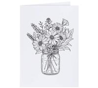 Azeeda 4 x 'Wildflower Bouquet' Gift Tags/Labels (GI00131164)