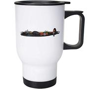 Azeeda 400ml 'Avro Lancaster Bomber' Reusable Coffee/Travel Mug (MG00031163)