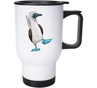 Azeeda 400ml 'Blue Footed Booby Bird' Reusable Coffee/Travel Mug (MG00061347)