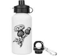 Azeeda 400ml 'Scottish Thistle ' Kids Reusable Water/Drinks Bottle (WT00106951)