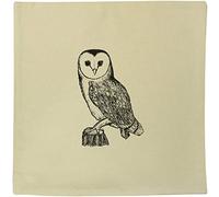 Azeeda 40cm x 40cm 'Barn Owl' Canvas Cushion Cover (CV00025215)