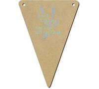 Azeeda 5 x 140mm 'Just Today We Can All Do That' Bunting Pennants/Flags (BN00092825)
