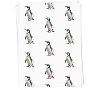 Azeeda 5 x A1 'African Penguin' Gift Wrap/Wrapping Paper Sheets (GI00130089)