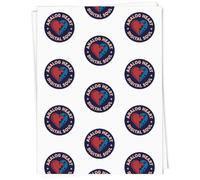 Azeeda 5 x A1 'Analogue Heart, Digital Soul' Gift Wrap/Wrapping Paper Sheets (GI00118733)