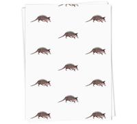 Azeeda 5 x A1 'Armadillo on the Move' Gift Wrap/Wrapping Paper Sheets (GI00118337)