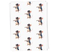 Azeeda 5 x A1 'Bard Mouse' Gift Wrap/Wrapping Paper Sheets (GI00141948)