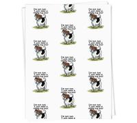 Azeeda 5 x A1 'Big Poo Dog' Gift Wrap/Wrapping Paper Sheets (GI00123540)