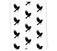 Azeeda 5 x A1 'Bird in Flight Silhouette' Gift Wrap/Wrapping Paper Sheets (GI00122217)