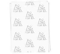 Azeeda 5 x A1 'Birthday Dinosaur' Gift Wrap/Wrapping Paper Sheets (GI00118654)