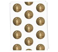 Azeeda 5 x A1 'Borzoi Dog Portrait' Gift Wrap/Wrapping Paper Sheets (GI00137790)