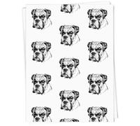 Azeeda 5 x A1 'Boxer Dog Portrait' Gift Wrap/Wrapping Paper Sheets (GI00143469)