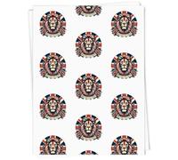 Azeeda 5 x A1 'British Patriot Lion Emblem' Gift Wrap/Wrapping Paper Sheets (GI00120254)