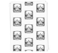 Azeeda 5 x A1 'Burning Campfire' Gift Wrap/Wrapping Paper Sheets (GI00134505)