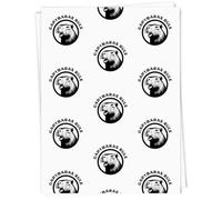 Azeeda 5 x A1 'Capybaras Rule' Gift Wrap/Wrapping Paper Sheets (GI00127266)