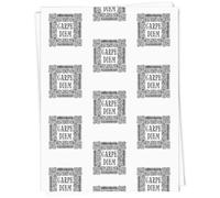 Azeeda 5 x A1 'Carpe Diem Motif' Gift Wrap/Wrapping Paper Sheets (GI00137715)