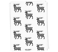 Azeeda 5 x A1 'Celtic Stag' Gift Wrap/Wrapping Paper Sheets (GI00119643)
