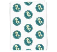 Azeeda 5 x A1 'Charles Darwin Monkeys Quote' Gift Wrap/Wrapping Paper Sheets (GI00126642)