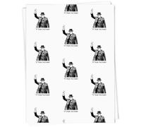Azeeda 5 x A1 'Churchill Victory Sign' Gift Wrap/Wrapping Paper Sheets (GI00137760)