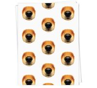 Azeeda 5 x A1 'Close-Up Of A Dog's Nose And Muzzle' Gift Wrap/Wrapping Paper Sheets (GI00120957)