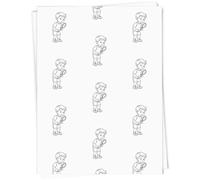 Azeeda 5 x A1 'Curious Boy' Gift Wrap/Wrapping Paper Sheets (GI00119052)