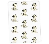 Azeeda 5 x A1 'Cute Dalmatian Puppy Sitting' Gift Wrap/Wrapping Paper Sheets (GI00121581)