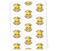 Azeeda 5 x A1 'Cute Easy Peasy Lemon Squeezy' Gift Wrap/Wrapping Paper Sheets (GI00115766)