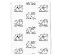 Azeeda 5 x A1 'Cute Fish & Chips' Gift Wrap/Wrapping Paper Sheets (GI00121073)