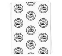 Azeeda 5 x A1 'Dad's Taxi Service' Gift Wrap/Wrapping Paper Sheets (GI00119609)