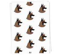 Azeeda 5 x A1 'Egyptian God Anu ift Wrap/Wrapping Paper Sheets (GI00137835)