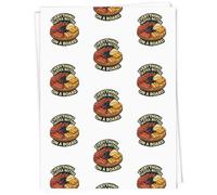 Azeeda 5 x A1 'Everything Tastes Better On A Board' Gift Wrap/Wrapping Paper Sheets (GI00118769)