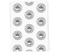 Azeeda 5 x A1 'Fancy Coffee Appreciation Society' Gift Wrap/Wrapping Paper Sheets (GI00120708)