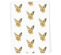 Azeeda 5 x A1 'Fennec Fox Portrait' Gift Wrap/Wrapping Paper Sheets (GI00119468)