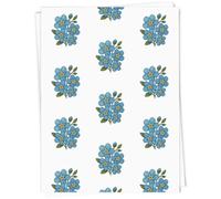 Azeeda 5 x A1 'Forget Me Not Flowers' Gift Wrap/Wrapping Paper Sheets (GI00121202)