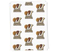 Azeeda 5 x A1 'Fossil Hunter' Gift Wrap/Wrapping Paper Sheets (GI00121454)