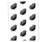 Azeeda 5 x A1 'Funny Chick' Gift Wrap/Wrapping Paper Sheets (GI00121541)