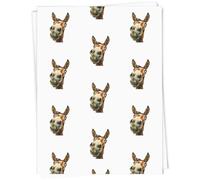 Azeeda 5 x A1 'Funny Horse' Gift Wrap/Wrapping Paper Sheets (GI00136989)