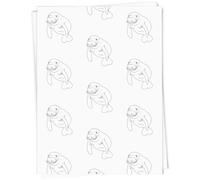 Azeeda 5 x A1 'Gentle Giant of the Depths' Gift Wrap/Wrapping Paper Sheets (GI00119251)
