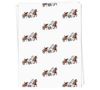 Azeeda 5 x A1 'Gr hariot & Horses' Gift Wrap/Wrapping Paper Sheets (GI00134052)