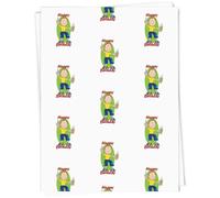 Azeeda 5 x A1 'Happy Birthday' Gift Wrap/Wrapping Paper Sheets (GI00123009)